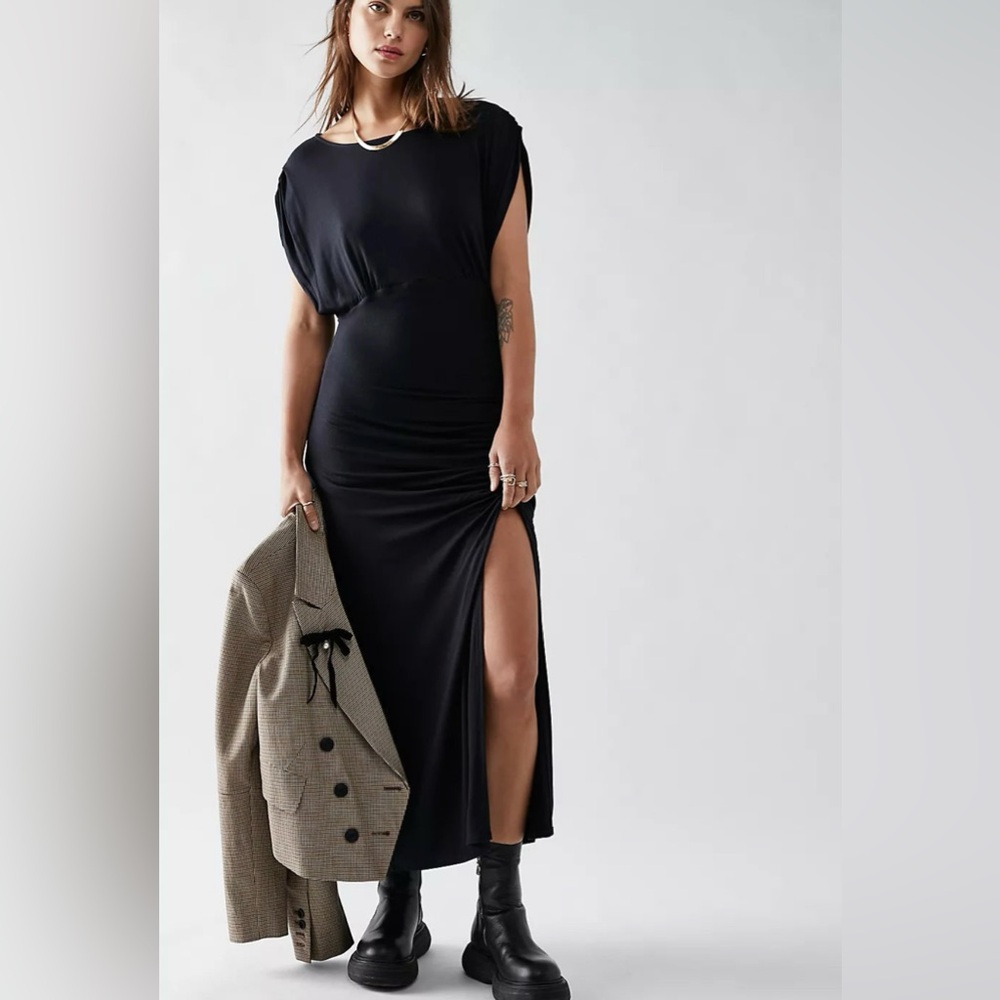 Free People Lakeside Black Dress - Picture 2 of 4